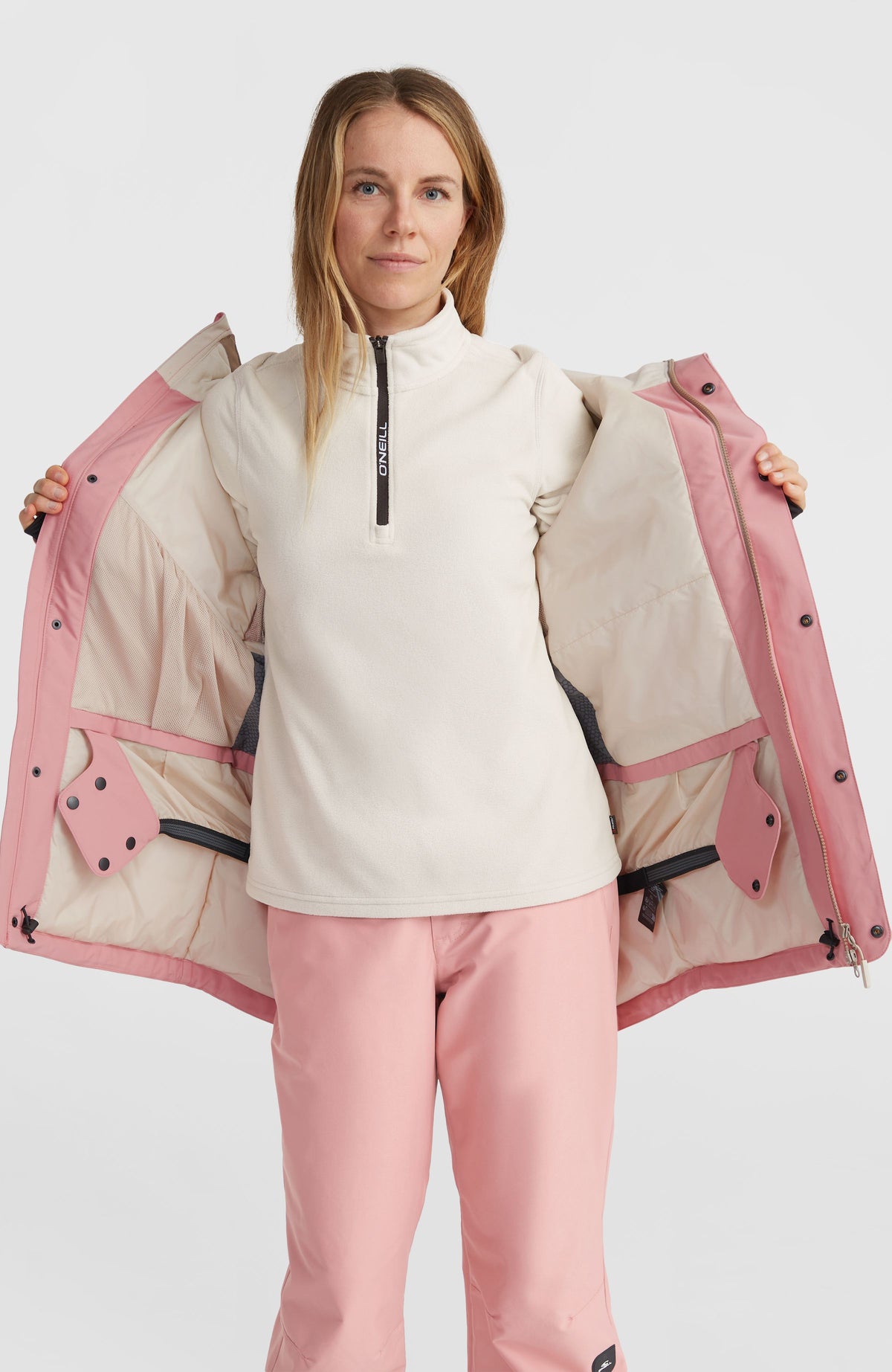 Veste de ski Utility Hybrid | Genuine Pink Colour Block