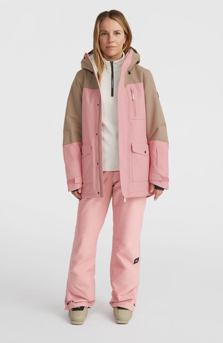 Veste de ski Utility Hybrid | Genuine Pink Colour Block
