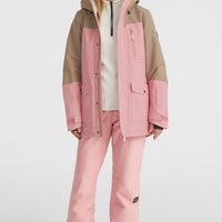 Veste de ski Utility Hybrid | Genuine Pink Colour Block