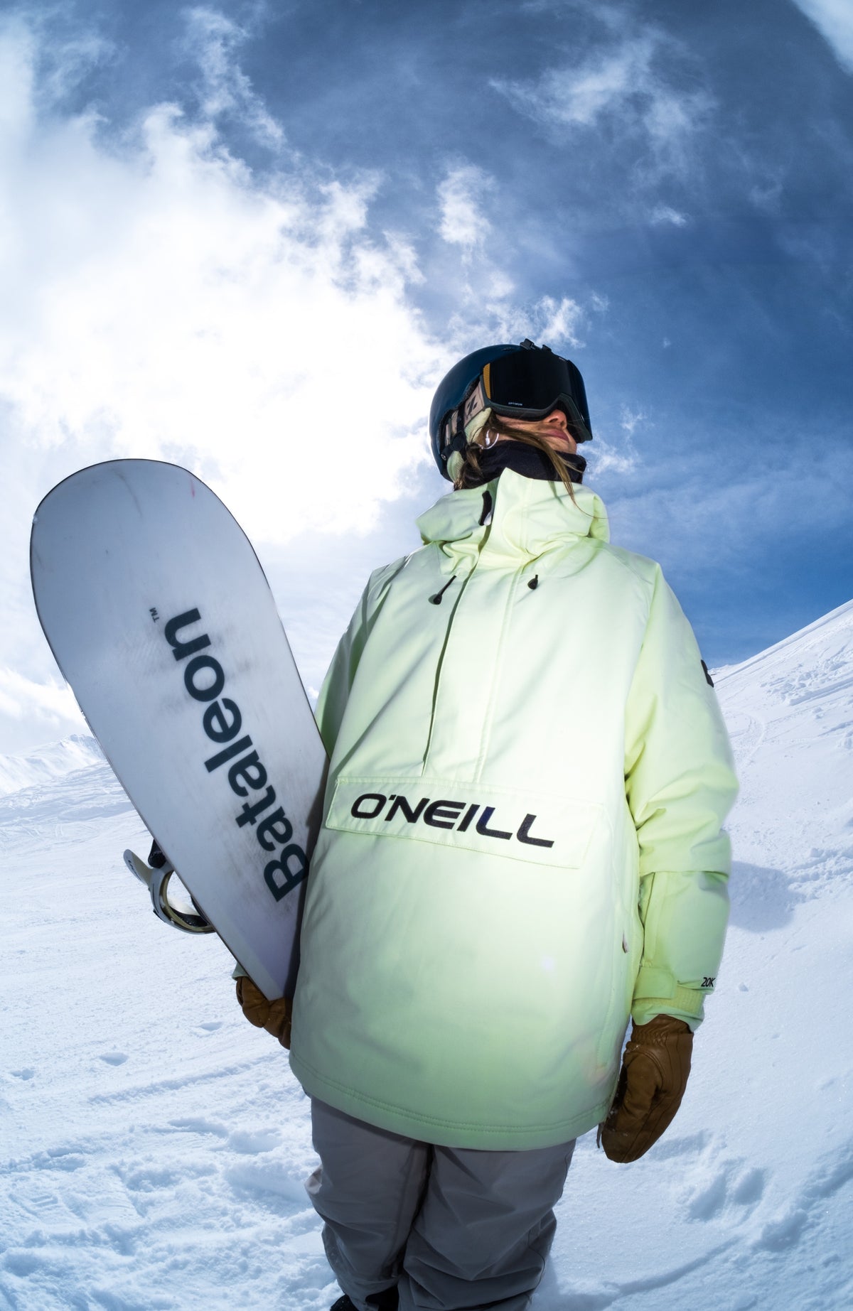 Veste de ski O'Riginals Anorak | Lime Wash
