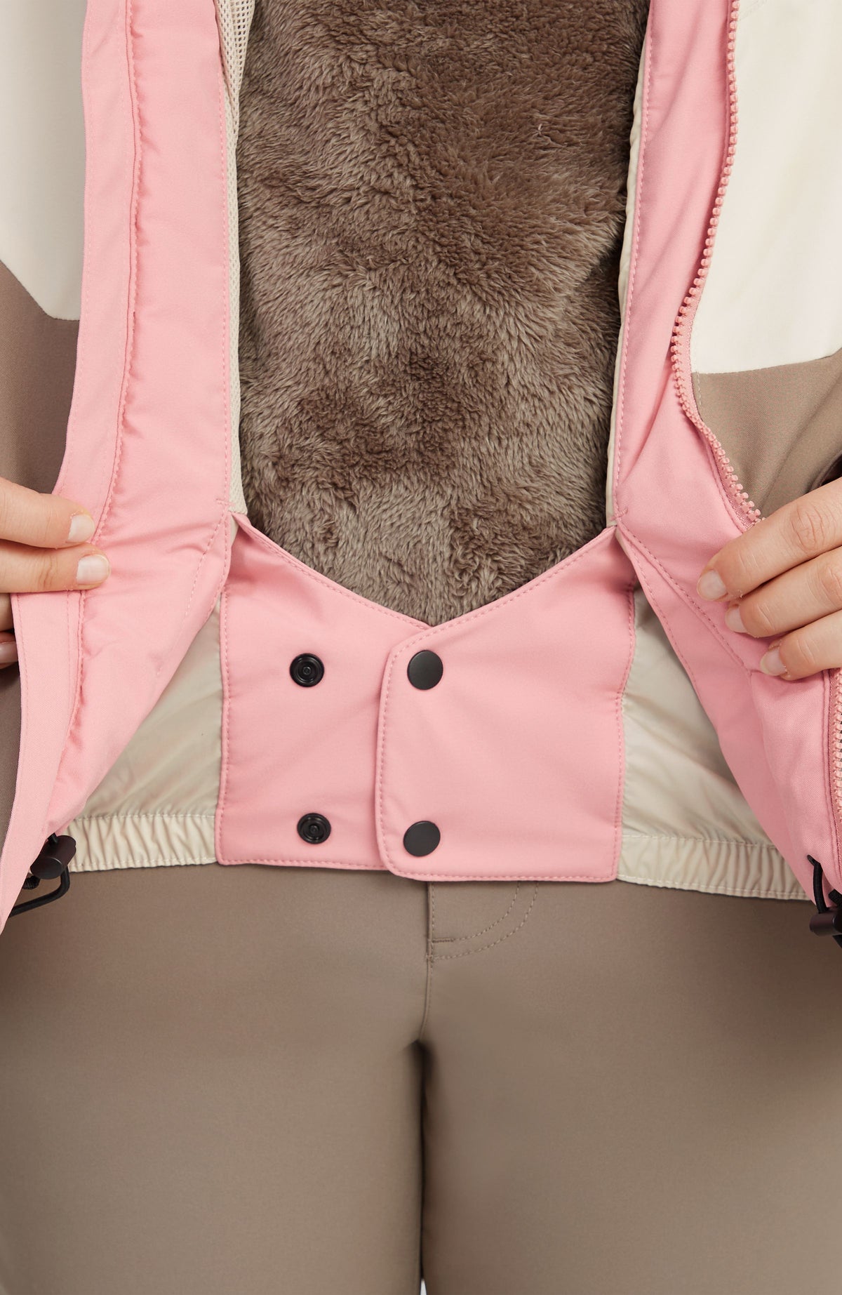Veste de ski Carbonite | Genuine Pink Colour Block