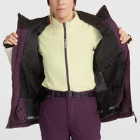 Veste de ski Carbonite | Aubergine Colour Block