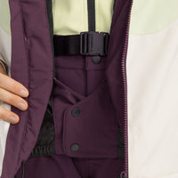 Veste de ski Carbonite | Aubergine Colour Block