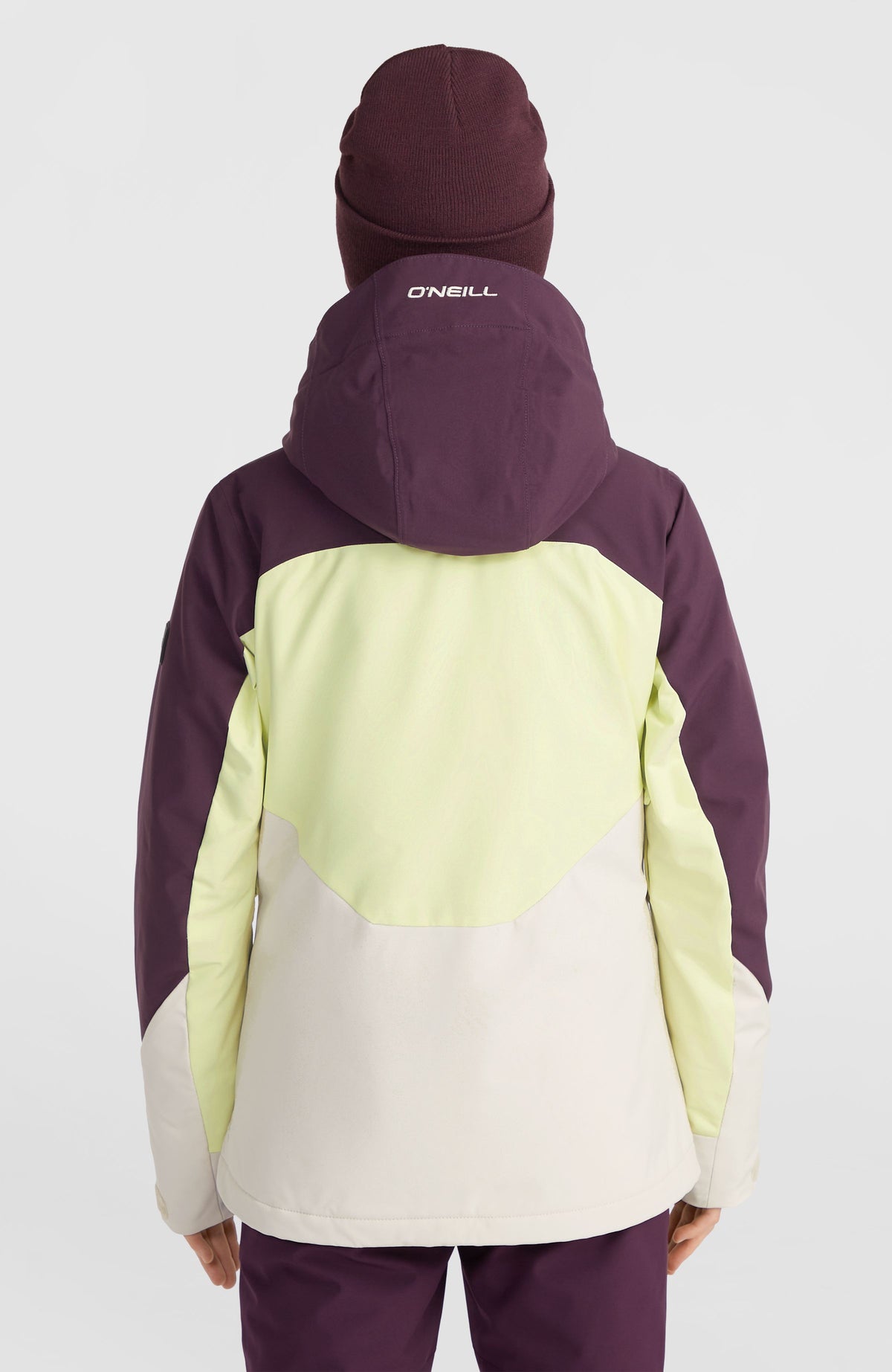 Veste de ski Carbonite | Aubergine Colour Block