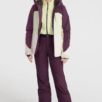 Veste de ski Carbonite | Aubergine Colour Block