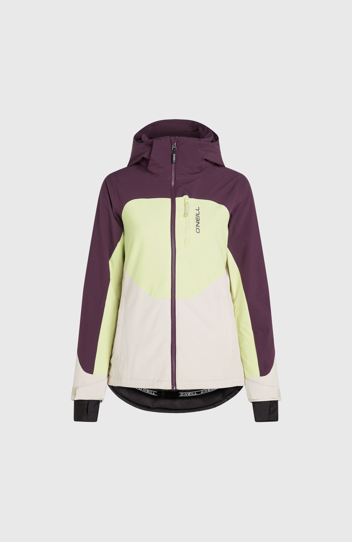 Veste de ski Carbonite | Aubergine Colour Block