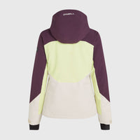 Veste de ski Carbonite | Aubergine Colour Block