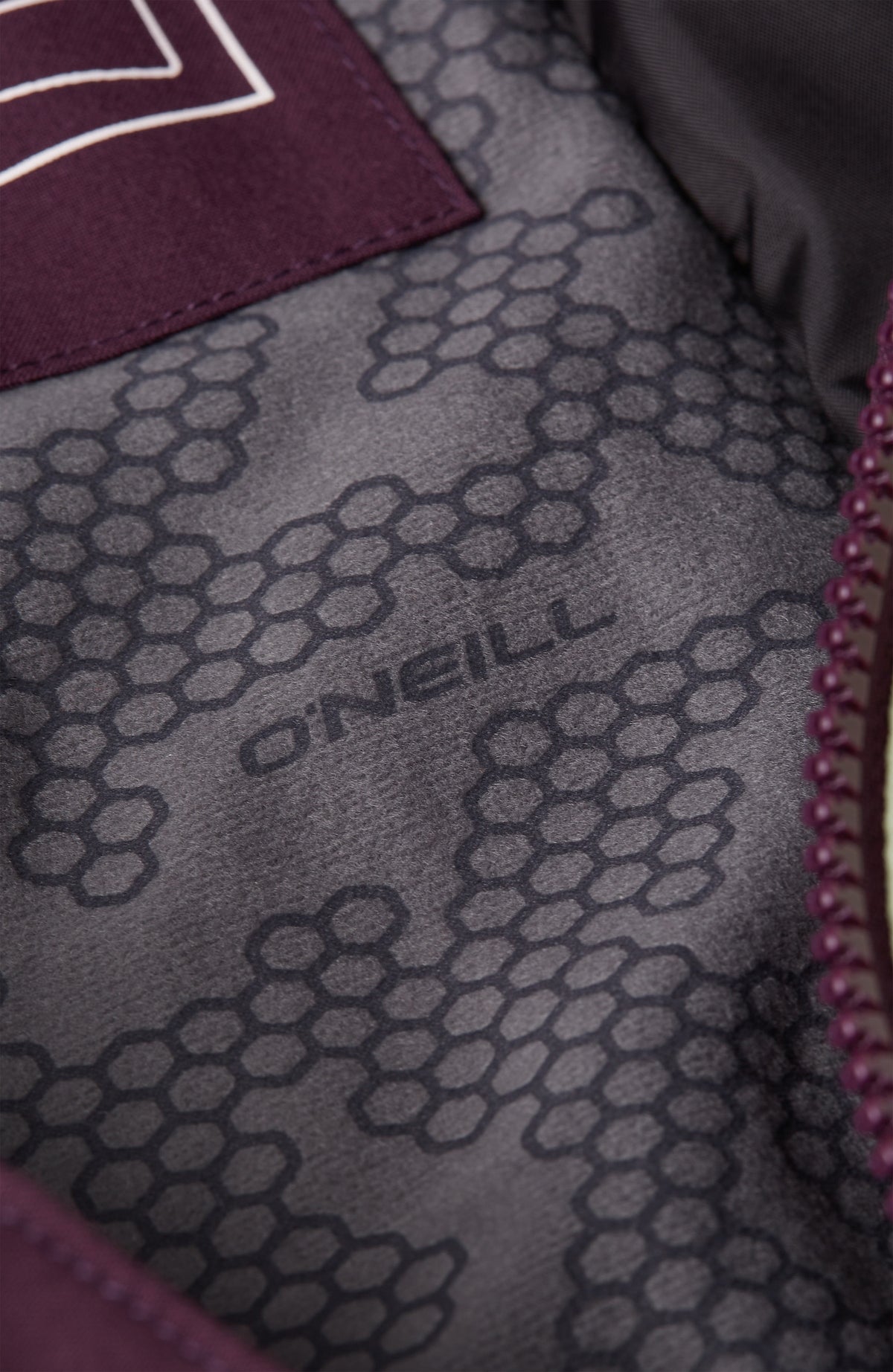 Veste de ski Carbonite | Aubergine Colour Block