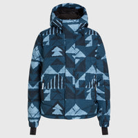 Doudoune Z.E.N Hybrid | Blue Triangle Ikat