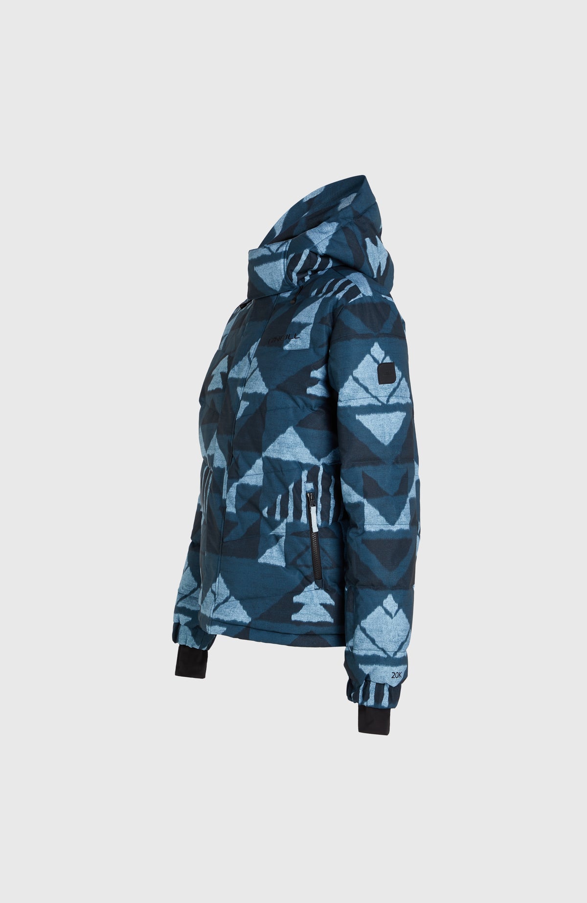 Doudoune Z.E.N Hybrid | Blue Triangle Ikat