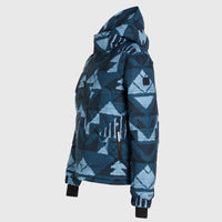 Doudoune Z.E.N Hybrid | Blue Triangle Ikat