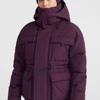 Veste de ski Z.E.N. Hybrid | Aubergine