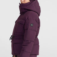 Veste de ski Z.E.N. Hybrid | Aubergine