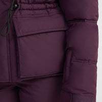 Veste de ski Z.E.N. Hybrid | Aubergine