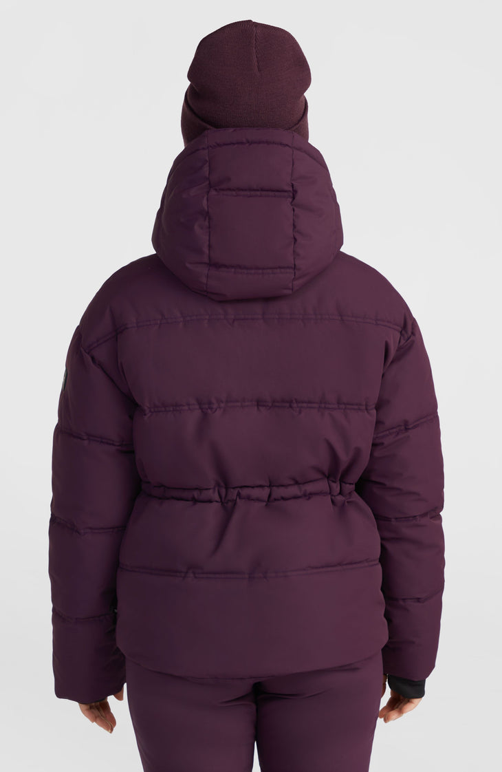 Veste de ski Z.E.N. Hybrid | Aubergine