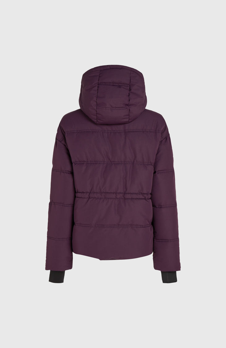 Veste de ski Z.E.N. Hybrid | Aubergine