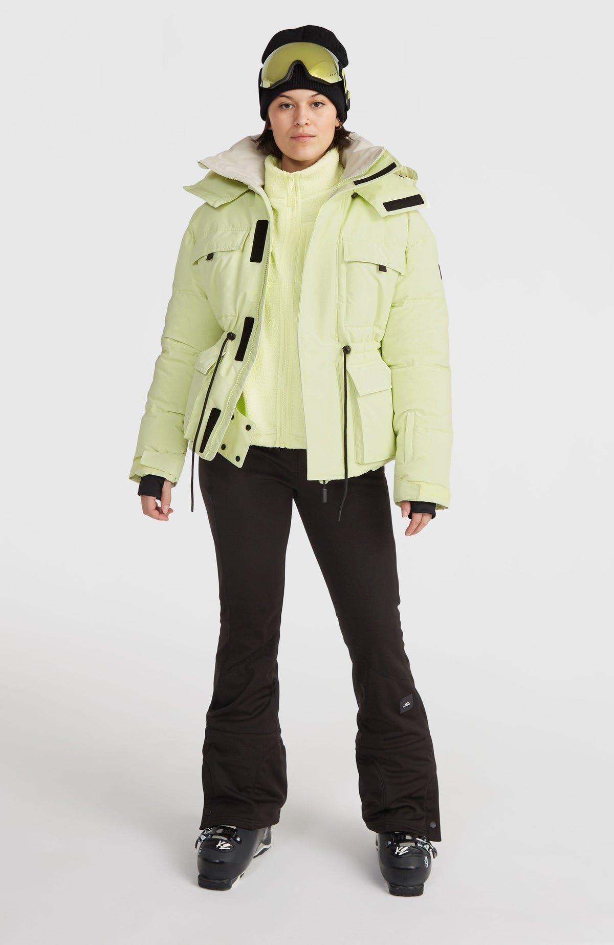 Veste de ski Z.E.N. Hybrid | Lime Wash