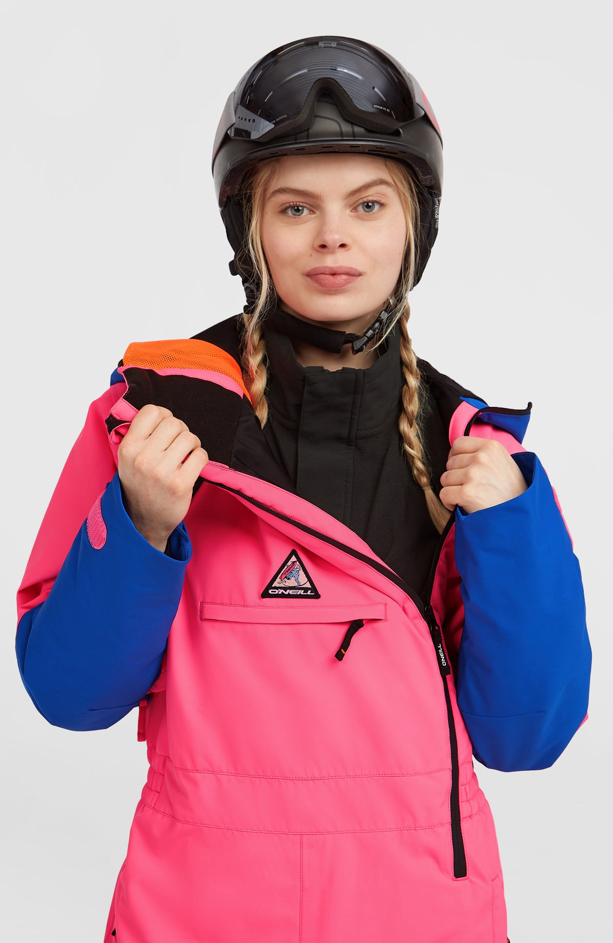 Combinaison de ski et snowboard FWC'Play | Skater Pink Colour Block