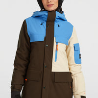 Veste de ski FWC'Peak Pro | Blue Poppy Colour Block