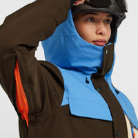 Veste de ski FWC'Peak Pro | Blue Poppy Colour Block