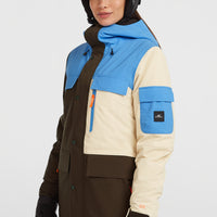 Veste de ski FWC'Peak Pro | Blue Poppy Colour Block