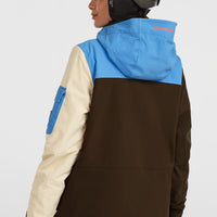 Veste de ski FWC'Peak Pro | Blue Poppy Colour Block