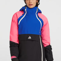 Veste de ski asymétrique FWC'Play | Active Blue Colour Block