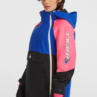 Veste de ski asymétrique FWC'Play | Active Blue Colour Block