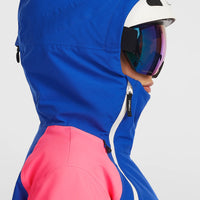 Veste de ski asymétrique FWC'Play | Active Blue Colour Block