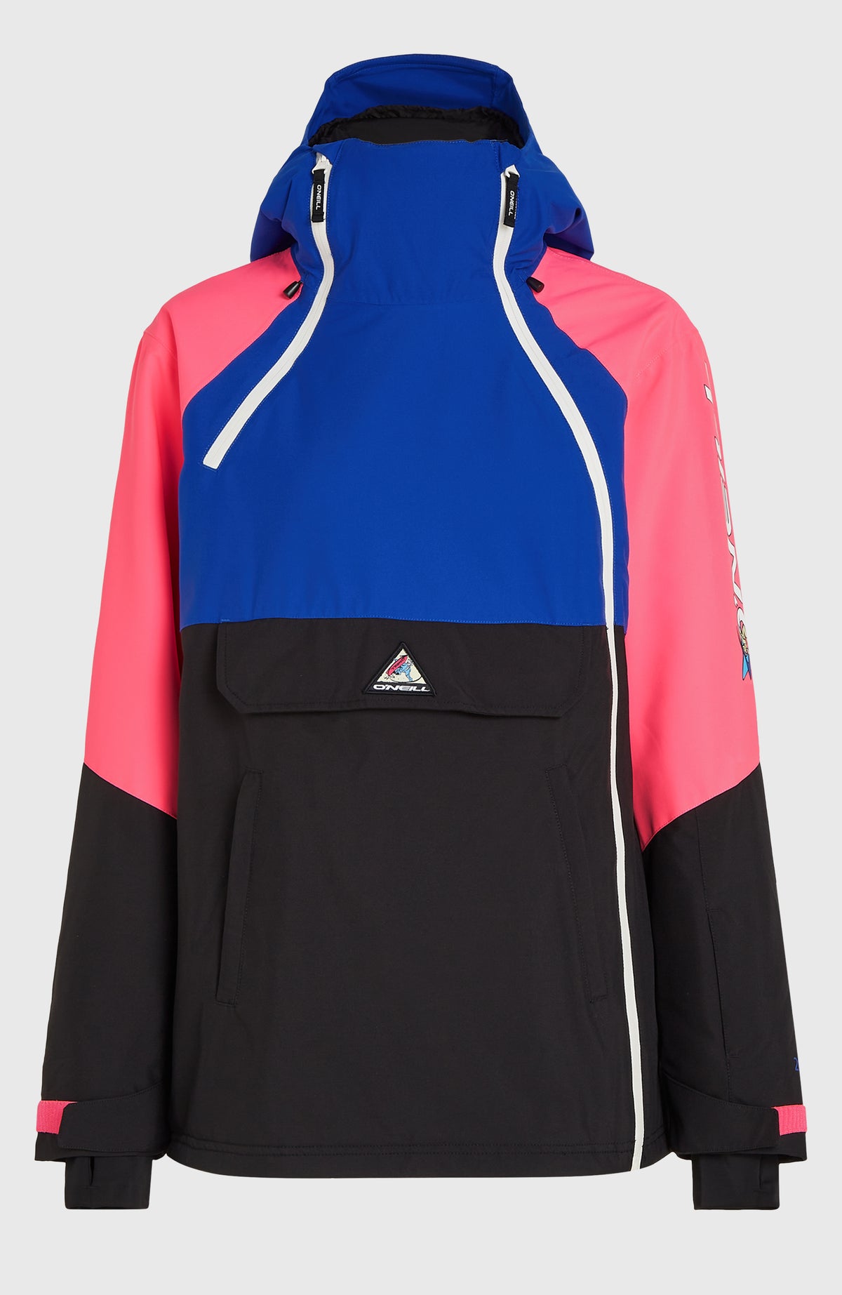 Veste de ski asymétrique FWC'Play | Active Blue Colour Block