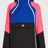 Veste de ski asymétrique FWC'Play | Active Blue Colour Block