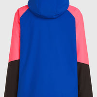 Veste de ski asymétrique FWC'Play | Active Blue Colour Block