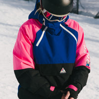 Veste de ski asymétrique FWC'Play | Active Blue Colour Block