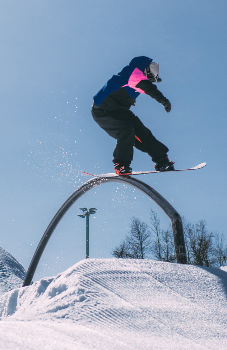 Veste de ski asymétrique FWC'Play | Active Blue Colour Block