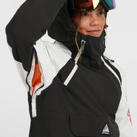 Veste de ski asymétrique FWC'Play | Black Out Colour Block
