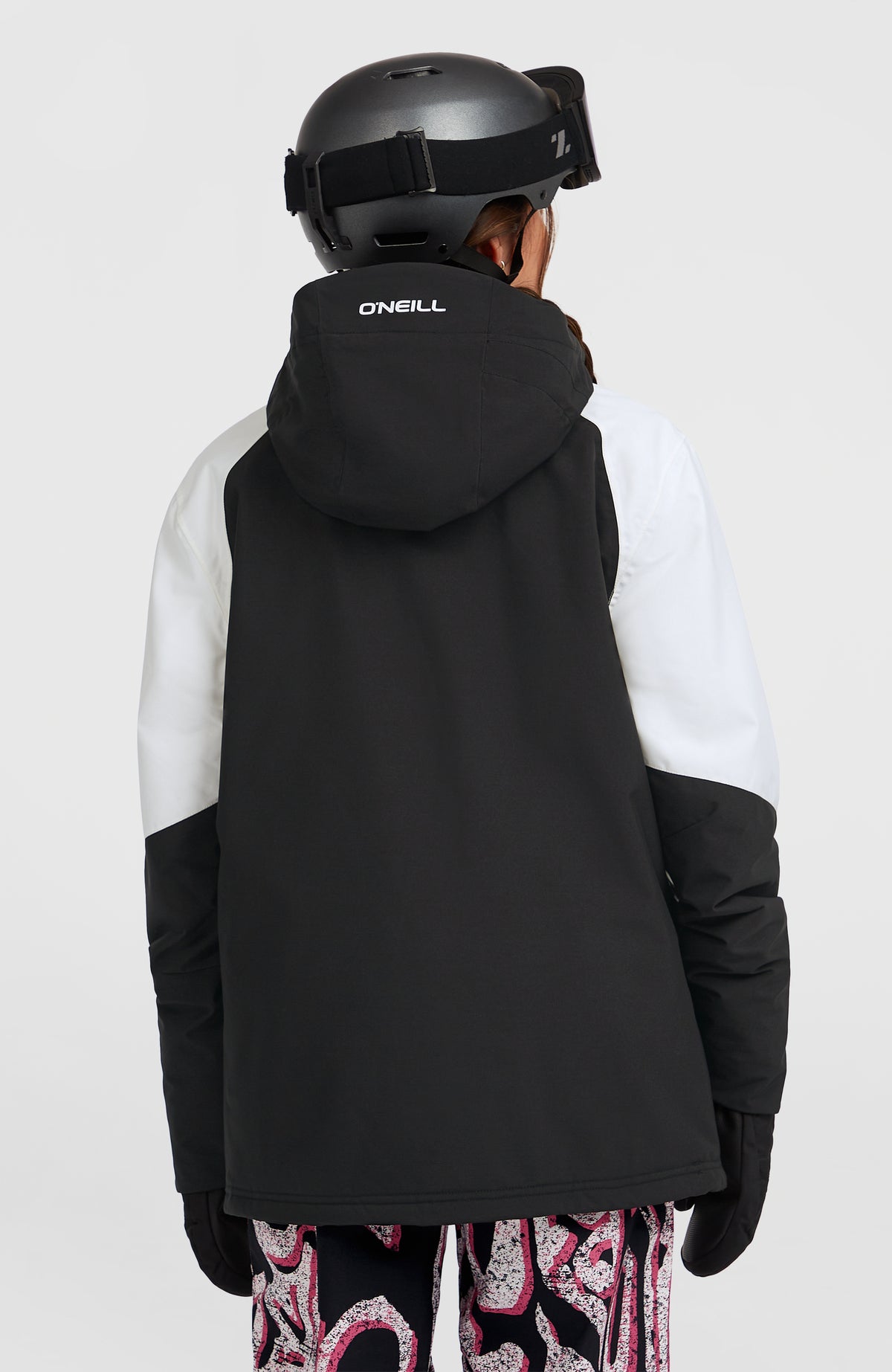 Veste de ski asymétrique FWC'Play | Black Out Colour Block