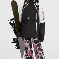 Veste de ski asymétrique FWC'Play | Black Out Colour Block