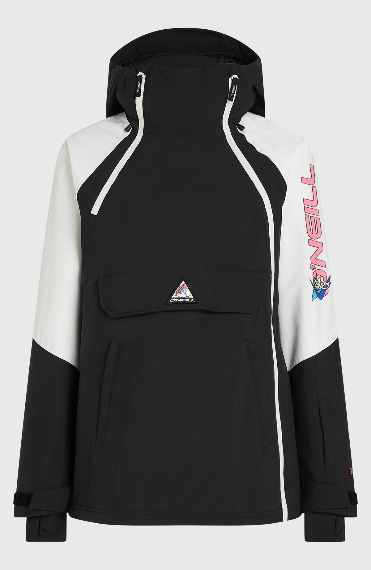 Veste de ski asymétrique FWC'Play | Black Out Colour Block