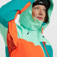 Veste de ski FWC'Cruz Triple | Retro Mint Colour Block