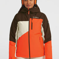 Veste de ski FWC'Cruz Triple | Coffee Bean Colour Block