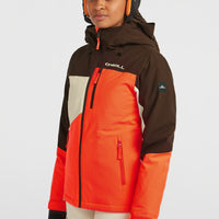Veste de ski FWC'Cruz Triple | Coffee Bean Colour Block