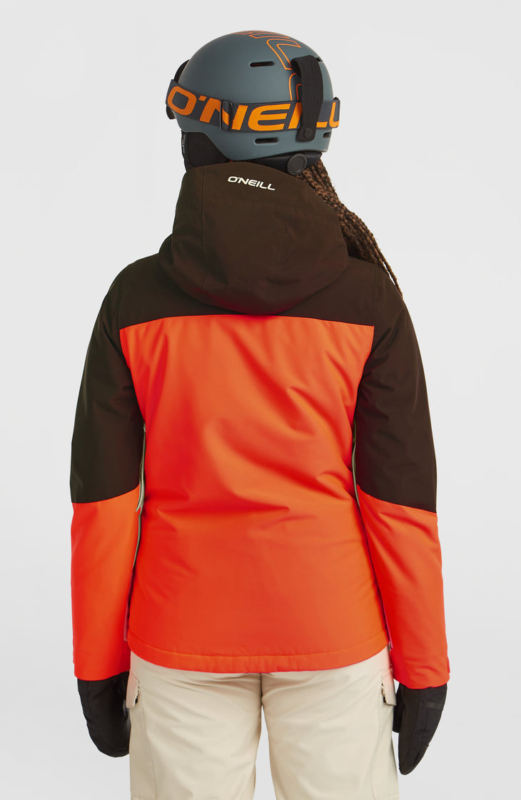Veste de ski FWC'Cruz Triple | Coffee Bean Colour Block