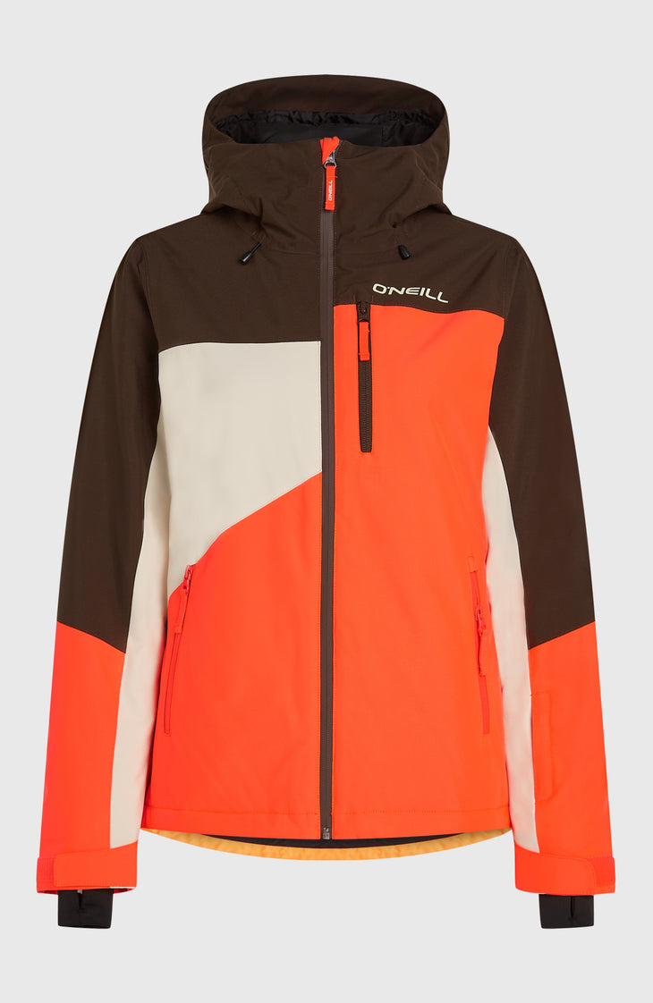 Veste de ski FWC'Cruz Triple | Coffee Bean Colour Block