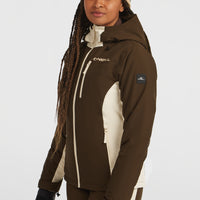 Veste de ski FWC'Cruz Duo | Coffee Bean Colour Block
