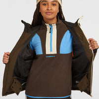 Veste de ski FWC'Cruz Duo | Coffee Bean Colour Block