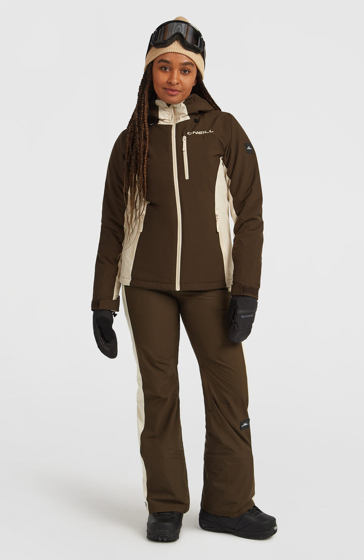 Veste de ski FWC'Cruz Duo | Coffee Bean Colour Block