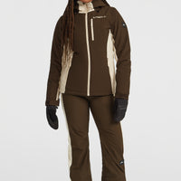 Veste de ski FWC'Cruz Duo | Coffee Bean Colour Block
