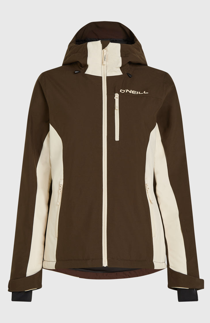 Veste de ski FWC'Cruz Duo | Coffee Bean Colour Block