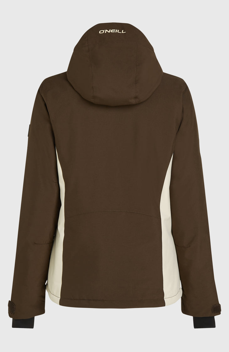 Veste de ski FWC'Cruz Duo | Coffee Bean Colour Block