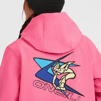 Sweat à capuche Softshell FWC'Play | Skater Pink